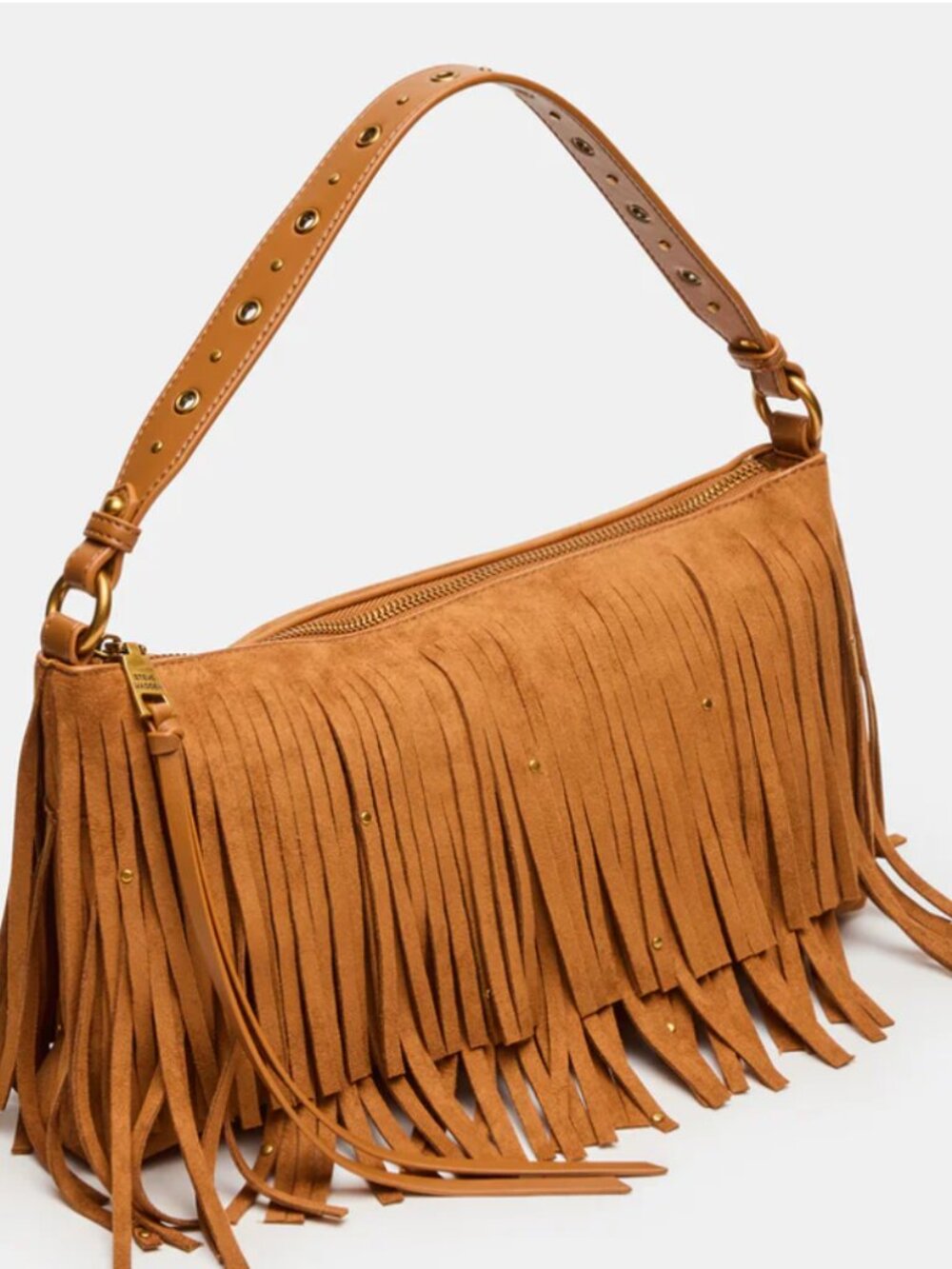 Boheme Bag Tobacco Fringe Shoulder Bag by Steve Madden - Picture 2 of 4